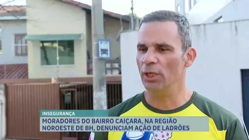 Caicara em BH vive clima de tensão com onda de assaltos — Moradores relatam medo e cobram ação