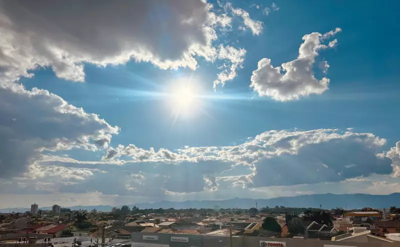 Calor volta a dominar o Vale do Paraíba e região após frente fria — veja previsão para o fim de semana