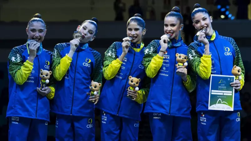 Capixaba Brilha no Pódio Mundial: Vice-Campeonato Histórico para a Ginástica Ritmica do Brasil