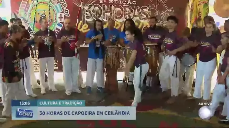 Capoeira em Ceilândia: Roda de tradição e resistência cultural vibra no DF