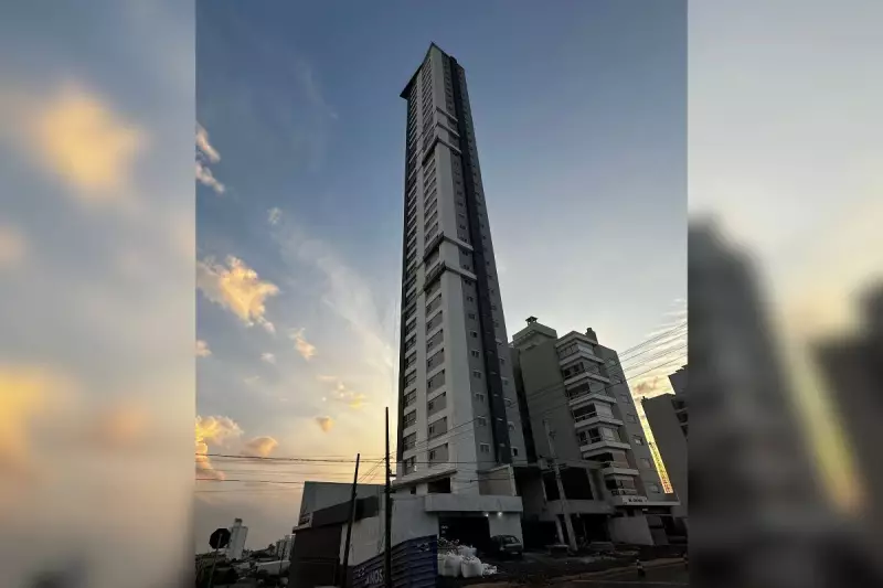 Chapecó Agora Tem um dos Maiores Arranha-Céus de SC: Torre de 41 Andares Muda Skyline da Cidade
