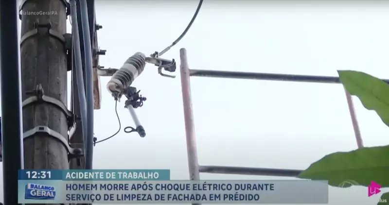 Choque Elétrico Fatal em Belém: Trabalhador Morre em Acidente de Trabalho na Capital Paraense