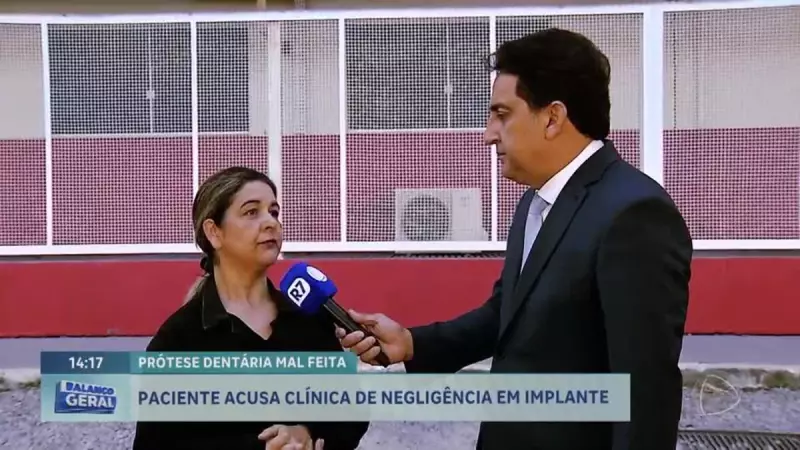 Clínica do DF é acusada de negligência após paciente desembolsar R$ 9 mil em implantes dentários fracassados