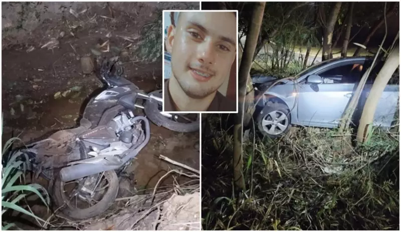 Colega de Trabalho Atropela e Arrasta Motociclista por Dois Quarteirões em Ataque de Fúria em São Carlos, SP