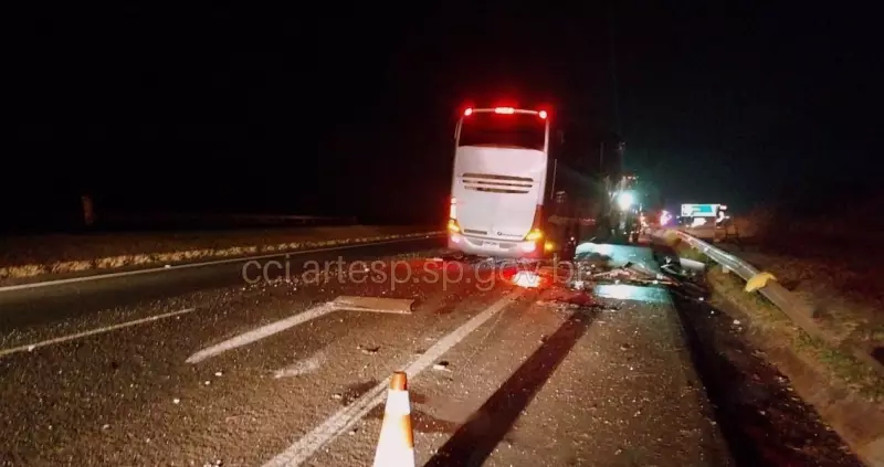 Colisão trágica na Anhanguera: ônibus bate na traseira de caminhão e deixa feridos em SP