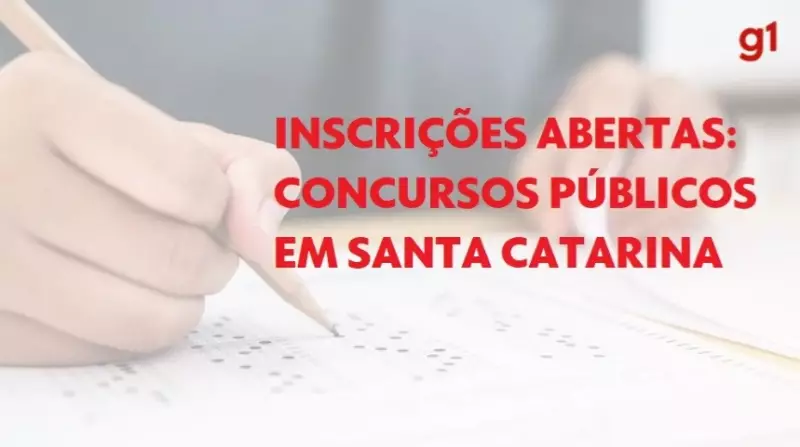 Concursos Abertos em SC: Oportunidades com Salários de R$ 23 mil em Setembro