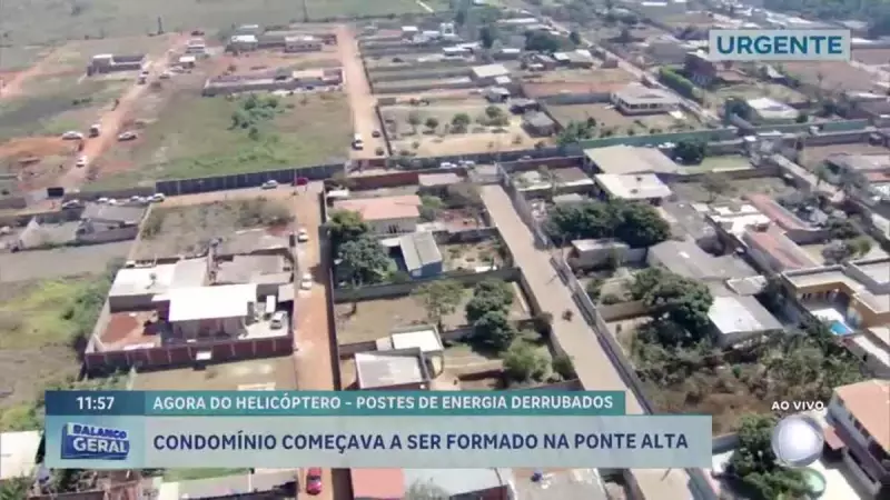 Construção irregular avança sobre nascente em Ponte Alta do Gama — fiscalização age