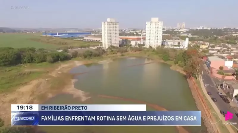 Crise Hídrica em Ribeirão Preto: Bairro Alexandre Balbo sofre com falta d'água durante estiagem prolongada