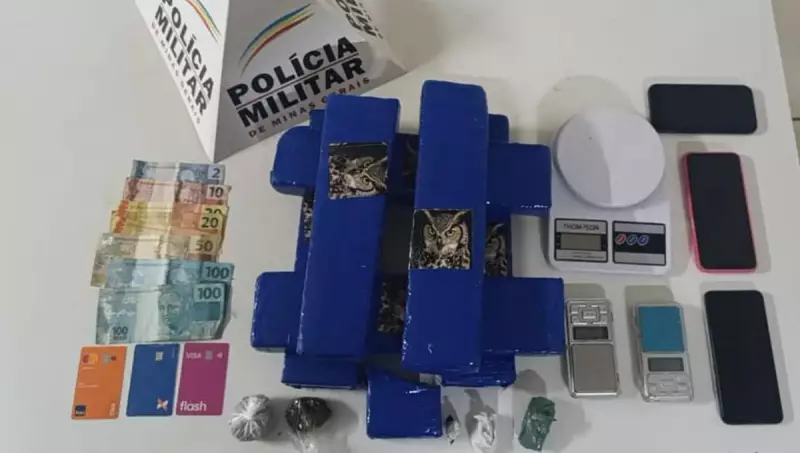 Delivery de Drogas em Arinos: Dois Homens Presos em Operação Policial de Sucesso