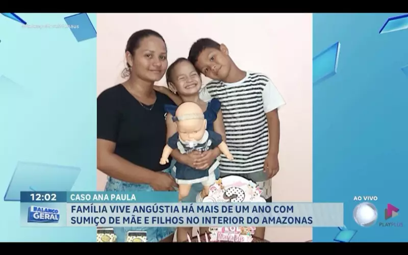 Desaparecimento no AM: Família vive angústia há mais de um ano sem notícias de mãe e filhos