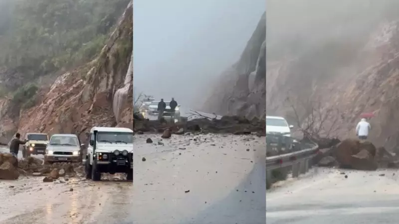 Deslizamento de Terra em Urubici: Serra do Avencial Interditada e Risco de Novas Chuvas