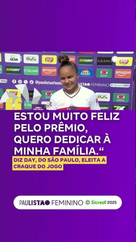 Deyse brilha e é eleita a craque do jogo no Paulista Feminino Sicredi: confira os destaques!