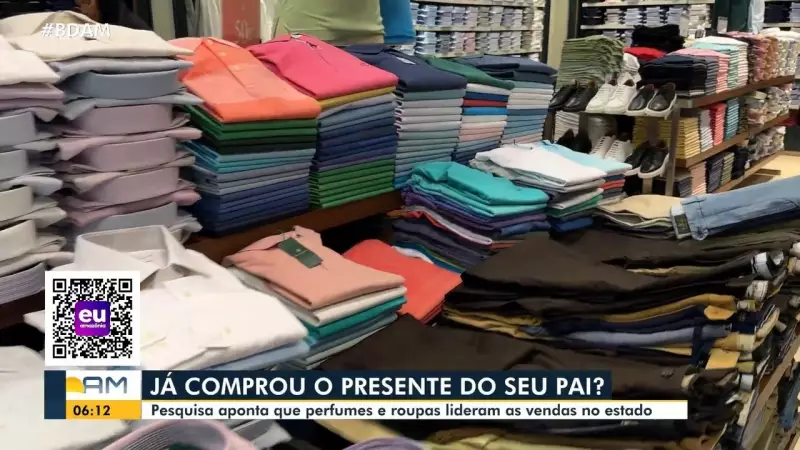 Dia dos Pais em Manaus: Comércio espera movimentar R$ 81 milhões em vendas