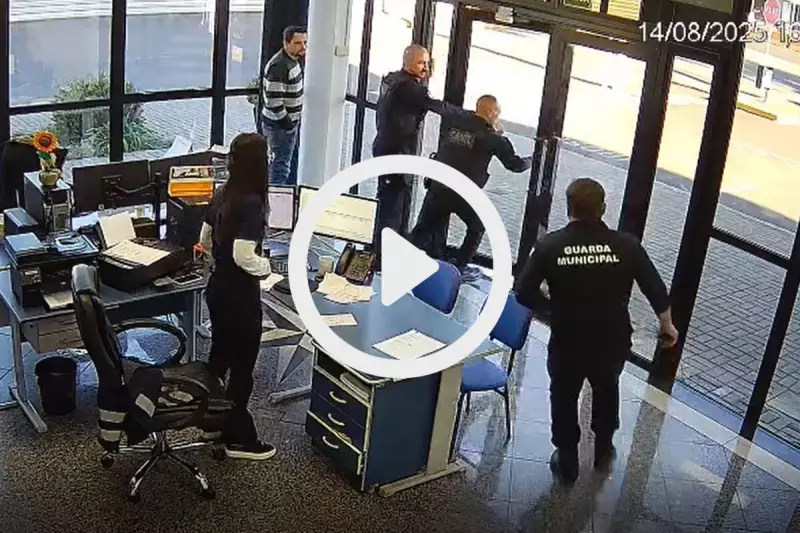 Drama no Trabalho: Vídeo Chocante Mostra Resgate de Operário com Hemorragia Grave em SC
