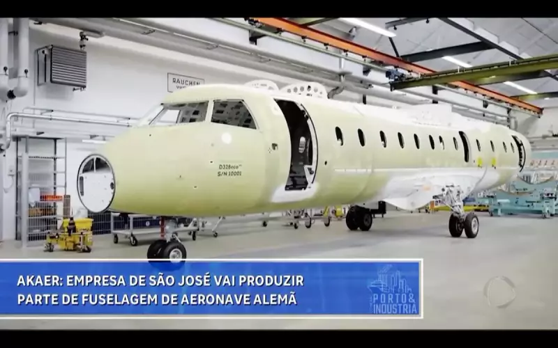 Empresa de São José dos Campos ganha contrato milionário para fabricar parte de avião alemão