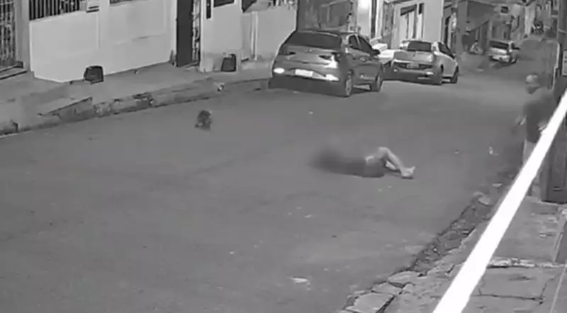 Ex-marido agride mulher ao cobrar dívida e causa fratura na coluna — veja o vídeo chocante
