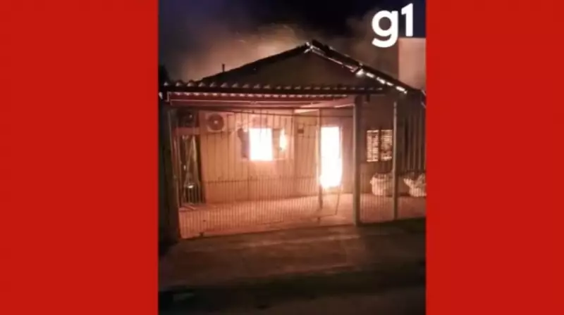 Ex-marido tenta matar advogada a machadadas e incendeia casa em Cuiabá; veja detalhes