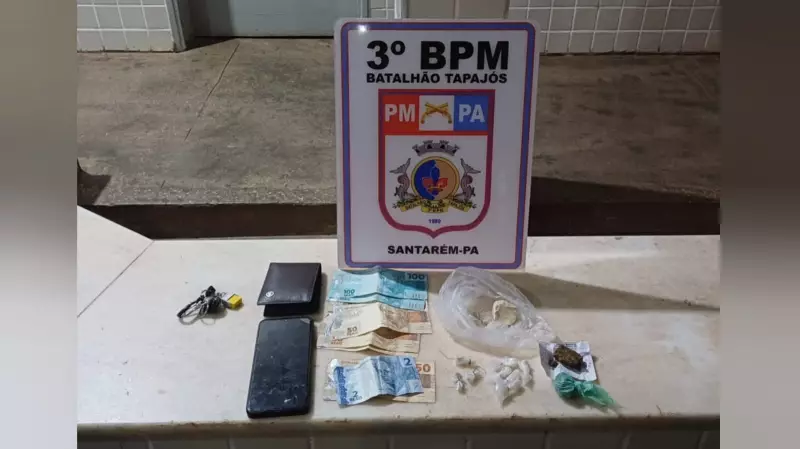Flagrante no Mercado do Peixe: Homem joga droga no rio ao avisar polícia em Santarém