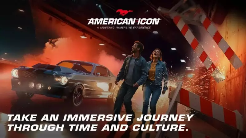 Ford Mustang Vira Atração Radical: Experiência de Aceleração que Supera Montanhas-Russas