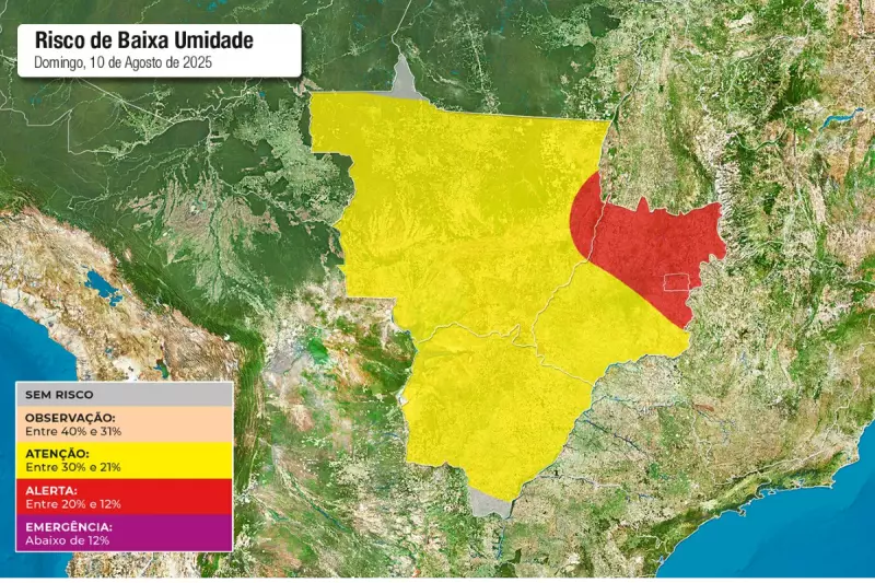 Frente fria chega com tudo em MS: prepare os casacos para queda de até 5°C!