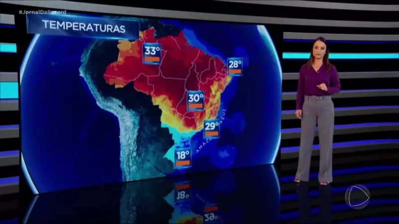 Frio Extremo Chega ao Brasil: Saiba Onde as Temperaturas Vão Despencar Nesta Terça