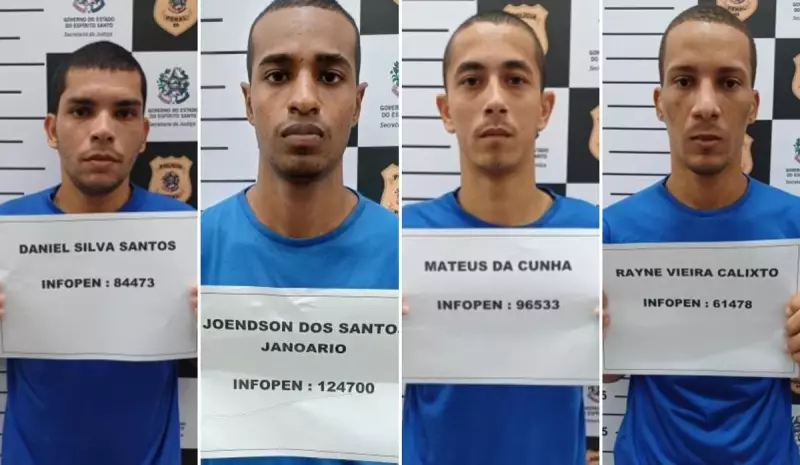 Fuga em massa no ES: presos arrombam cela e escapam de presídio — veja detalhes