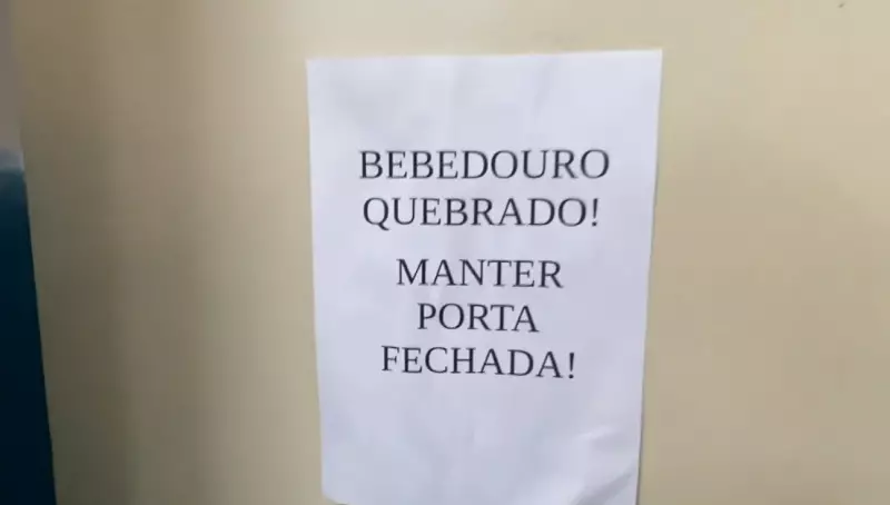 Funcionários de UBS em Piracicaba compram água do próprio bolso — estrutura precária coloca pacientes em risco