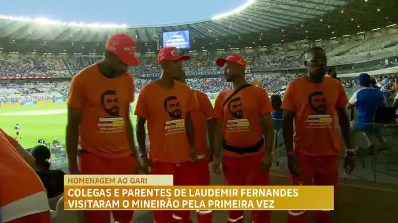 Gari vira herói no Mineirão: Laudemir Fernandes recebe homenagem emocionante da torcida do Cruzeiro