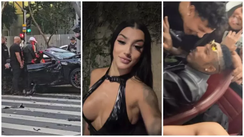 Gato Preto Ataca Porsche Destruído em Acidente na Faria Lima: Cenas Surreais em São Paulo