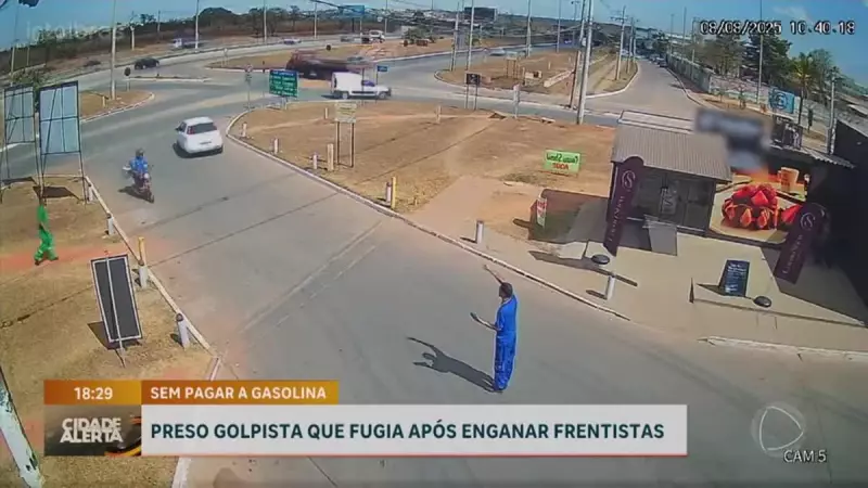 Golpe da Reposição: Homem é Preso no DF Após Aplicar Golpes em Postos de Combustível
