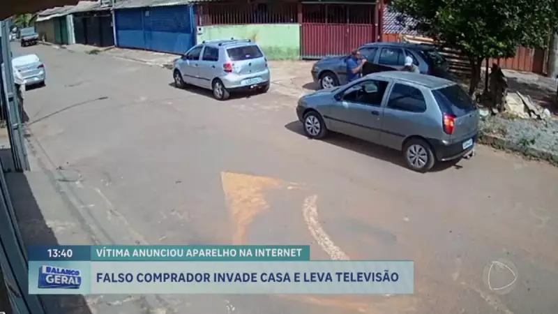 Homem aplica golpe em loja do Recanto das Emas: finge ser comprador e foge com TV