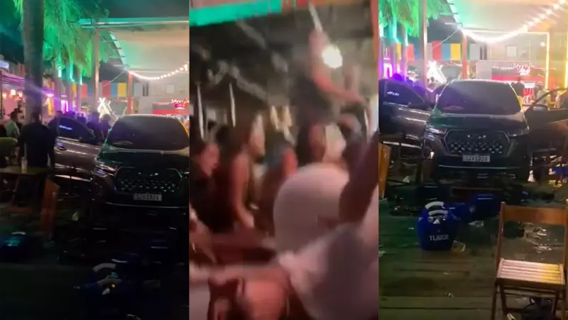 Homem invade casa de show com carro em Belém e causa pânico no bairro da Cidade Velha