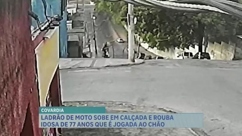 Idosa de 77 anos sofre violência em assalto no Barreiro, BH — Veja o vídeo chocante