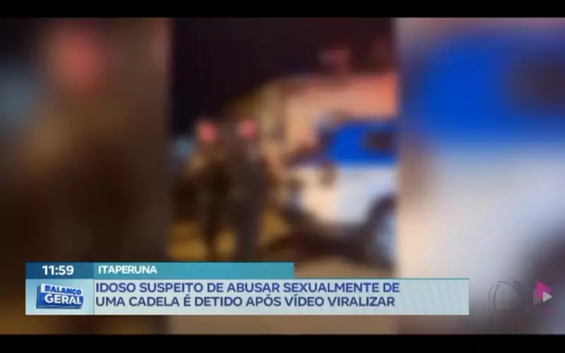 Idoso é preso após vídeo chocante de suposto abuso sexual contra cadela viralizar no RJ