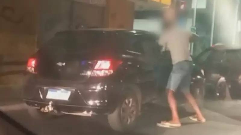 Idosos sofrem agressão brutal após briga no trânsito em MG — agressor é preso em flagrante
