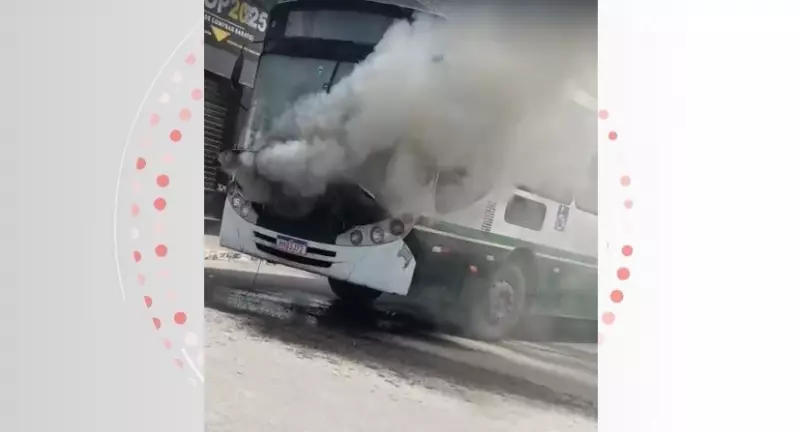 Incêndio de Grandes Proporções Consome Ônibus em Rio Largo, AL; Veja o Vídeo Aterrorizante