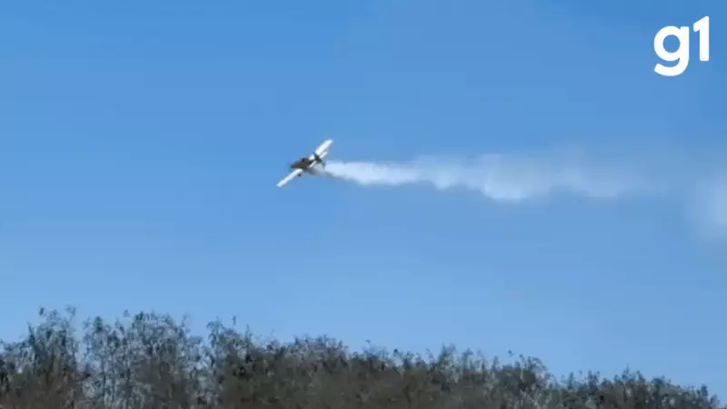 Incêndio de Proporções Alarmantes em Aterro de MT Consome Canavial e Cobre Cidade com Manto de Fumaça — Veja Vídeo!