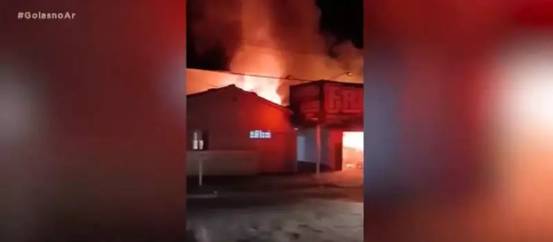Incêndio Devasta Oficina de Motos em Caldas Novas e Prejuízo Salta para R$ 150 Mil