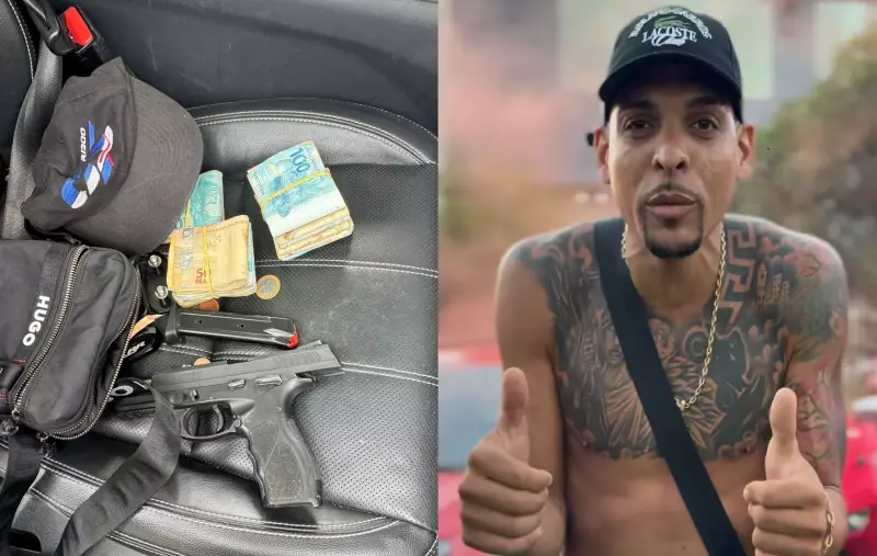 Influenciador Preso no Recife: Arma e Carro Ilegal na Mira da Polícia