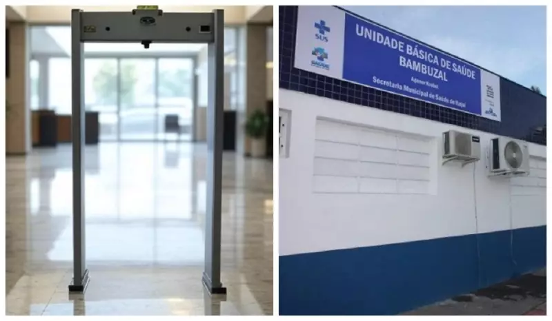 Itajaí Instala Botão de Pânico e Detectores de Metal: Nova Era na Segurança da Saúde Pública