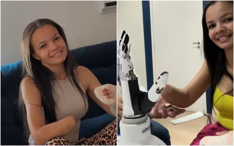 Jovem de Goiás supera trauma com prótese biônica e emociona a web com sua força
