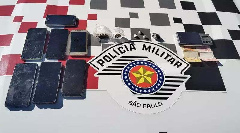 Jovem é detido em Dracena com drogas e sete celulares: entenda o caso