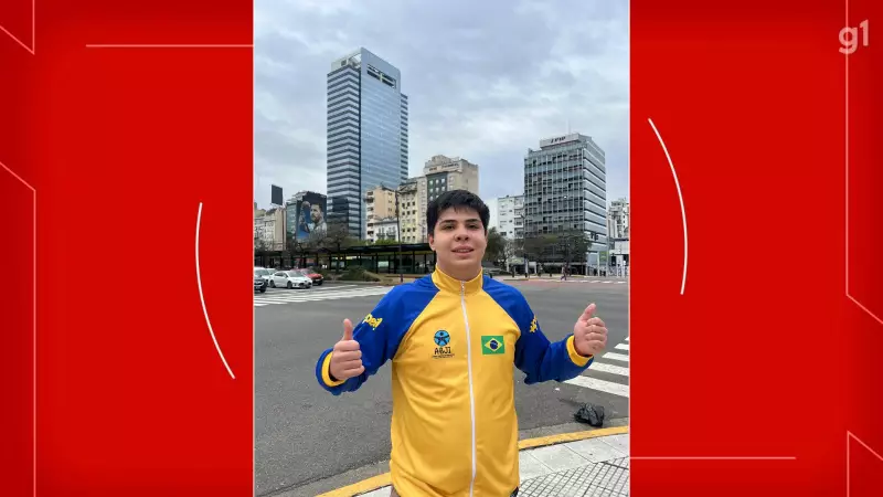 Judoca autista do DF supera pesadelo: mala com quimono extraviada é recuperada a tempo de competir na Argentina