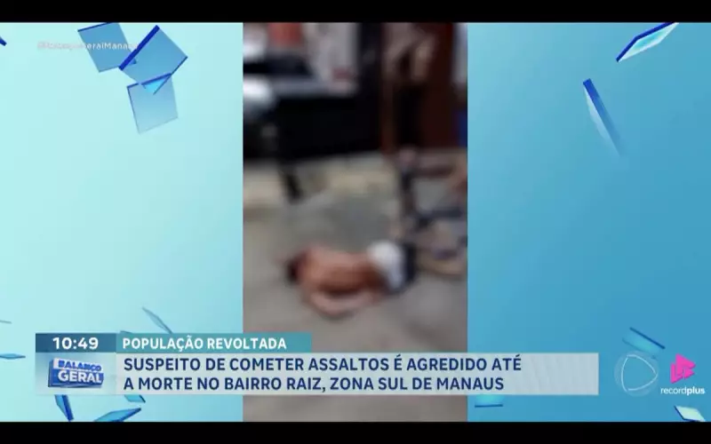 Justiça com as próprias mãos: Suspeito de assaltos é linchado até a morte na Zona Sul de Manaus