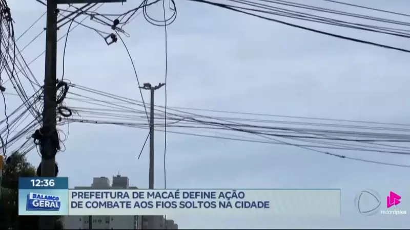 Macé em Alerta: Prefeitura Declara Guerra aos Fios Soltos que Transformam a Cidade em uma Armadilha Elétrica