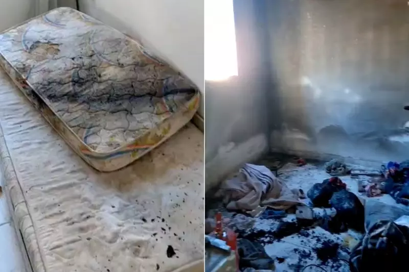 Menino sobrevive a incêndio causado pela irmã e deixa UTI após duas semanas — veja detalhes emocionantes