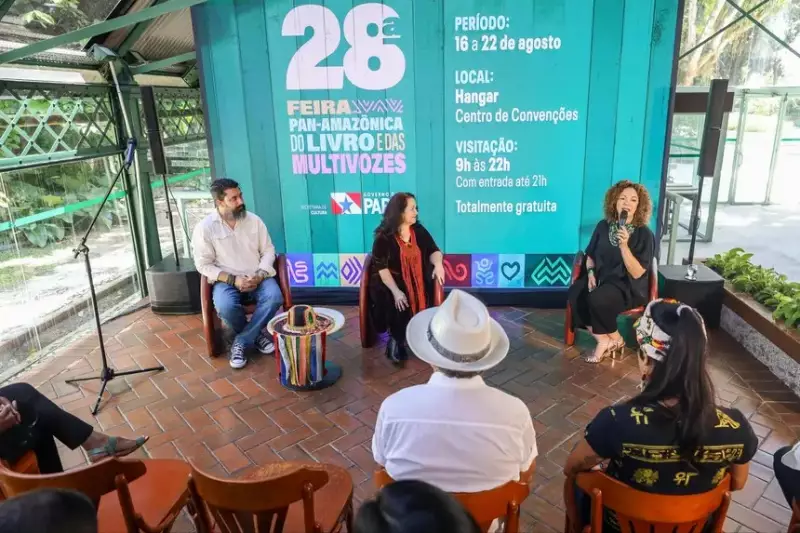 Mestre Damasceno e Wanda Monteiro brilham como guardiões da cultura amazônica na 28ª Feira do Livro de Belém