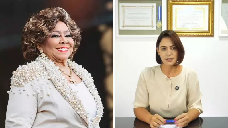 Michelle Bolsonaro rebate Alcione com ironia: 'Macumba? Melhor cuidar da própria vida'