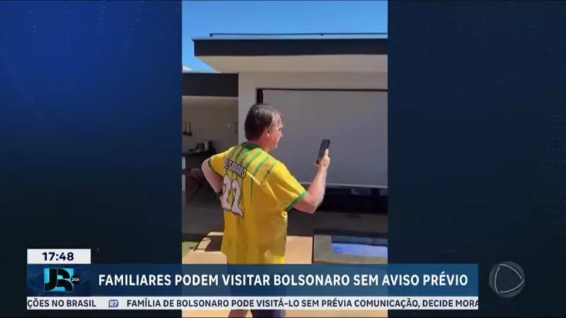 Moraes libera visitas de familiares a Bolsonaro sem aviso prévio ao STF — entenda a decisão