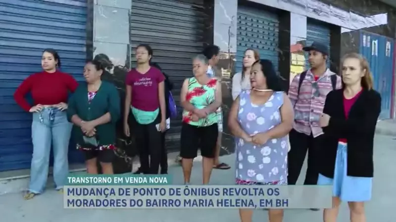 Mudança em Ponto de Ônibus em Venda Nova Gera Revolta: 'Piorou Tudo', Dizem Moradores